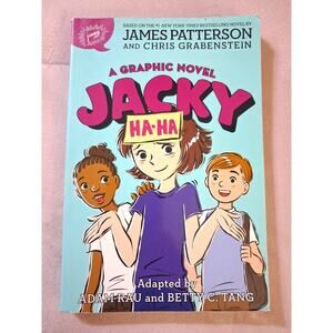 Little, Brown Jacky Ha-Ha Hardcover Graphic Novel by Patterson, Tang